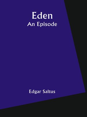 cover image of Eden